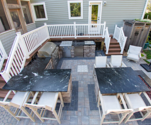 Soapstone and Slate Outdoor Kitchens/Grill