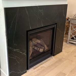 Custom P.A. Soapstone Fireplace Surround 